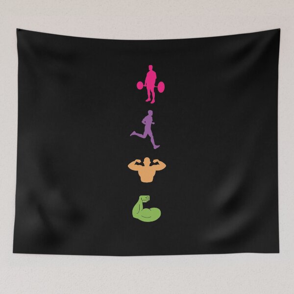 Item preview, Colorful Workout Weight Lifting Fitness - Gift for workout buddy designed and sold by Radu Matei.