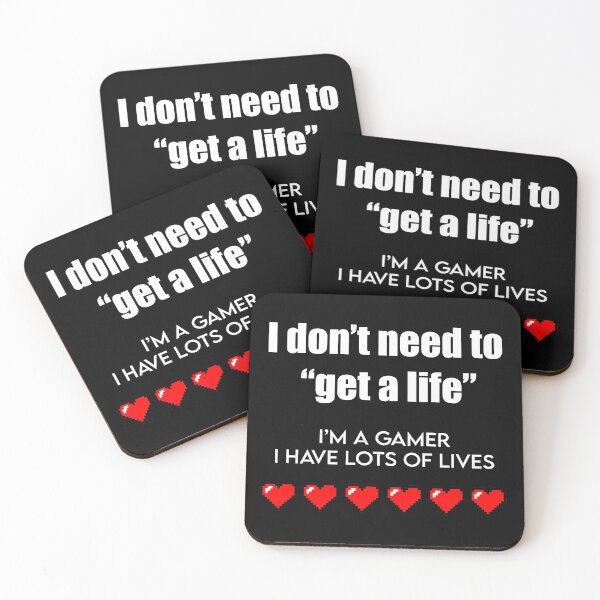 Item preview, Nerd, Geek and Gamers - I dont need to get a life I am a Gamer Hearts designed and sold by GamersHeaven.