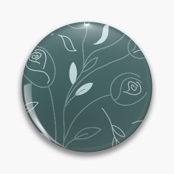 Item preview, Pine & Mint Roses Collection Floral Seamless Surface Pattern designed and sold by Saskia Beeldman.