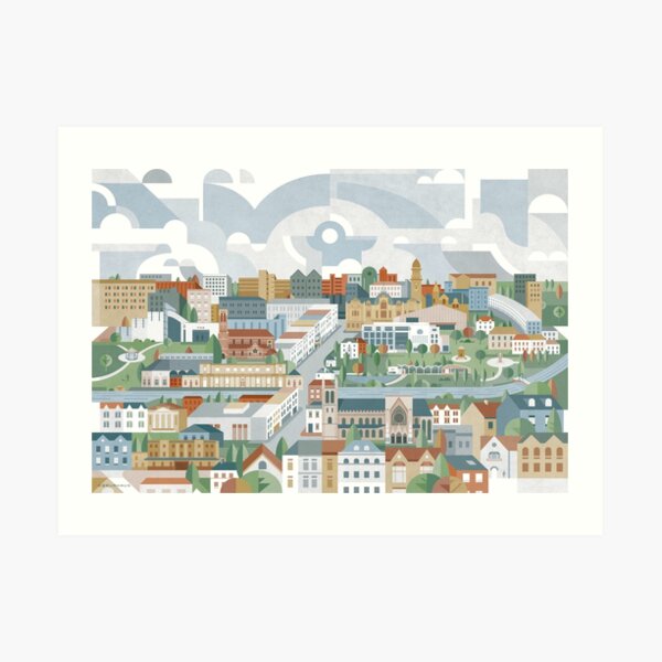 Leamington Spa Art Print