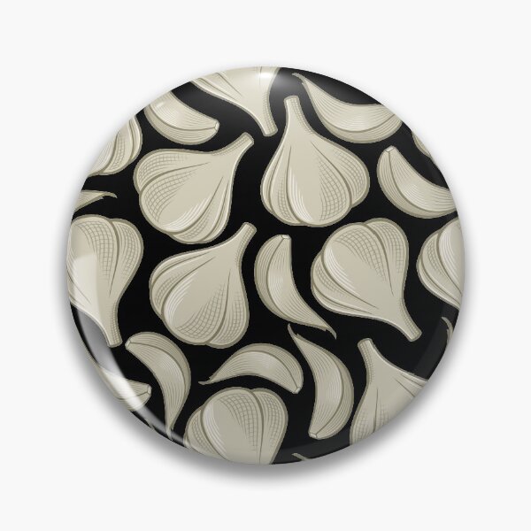 Item preview, Garlic Woodcut on Black designed and sold by sifis.