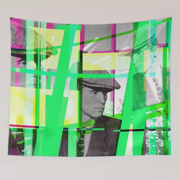 Item preview, modern Bertolt Brecht portrait designed and sold by Mauswohn.