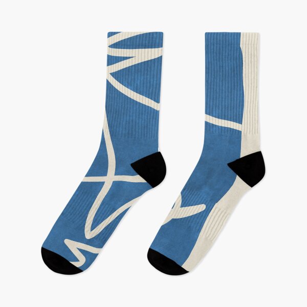 Item preview, Sophisticated Lines on Blue 2 designed and sold by abstracta.
