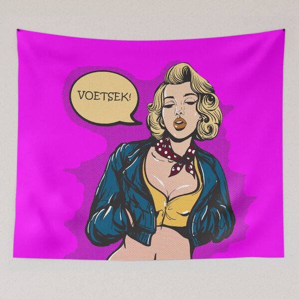 Item preview, Voetsek Comicbook Girl designed and sold by arendbotha.