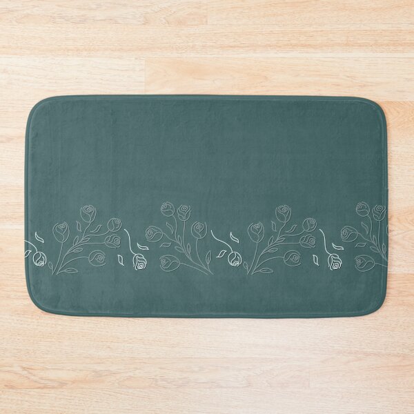 Item preview, Pine & Mint Roses Collection Floral Seamless Surface Pattern designed and sold by Saskia Beeldman.