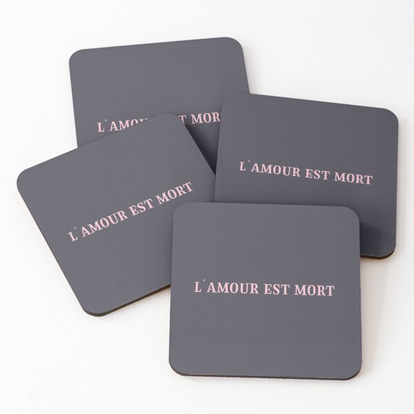 Item preview, L´Amour Est Mort, pink designed and sold by perezzzoso.