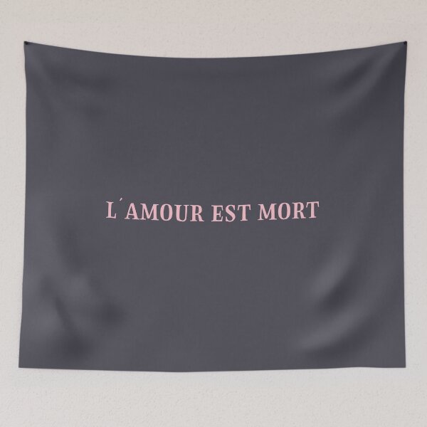 Item preview, L´Amour Est Mort, pink designed and sold by perezzzoso.