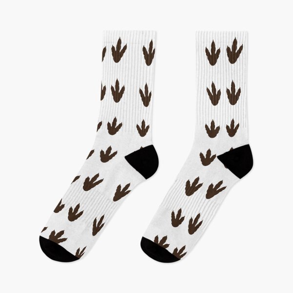 Item preview, Dinosaur Feet | Dino Footprints | Brown designed and sold by SJ Designs.