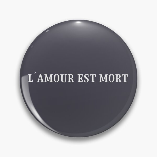 Item preview, L´Amour Est Mort, white designed and sold by perezzzoso.