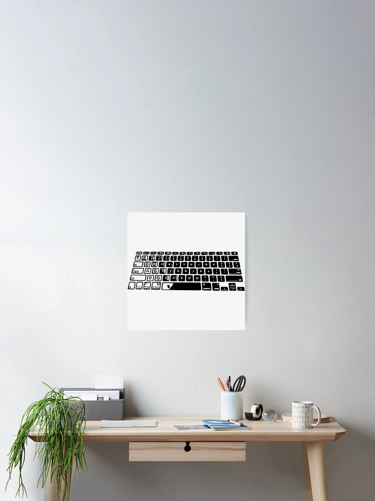 Thumbnail 2 of 3, Poster, Computer Keyboard designed and sold by davidcaddy.