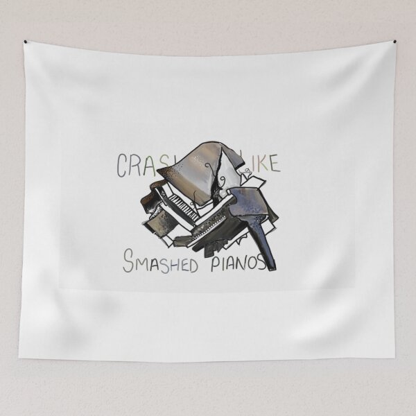 Item preview, Smashed Pianos Blossoms designed and sold by Llathemmoon.