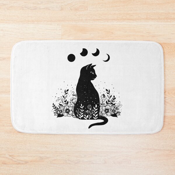 Item preview, Night Garden Cat designed and sold by episodicDrawing.