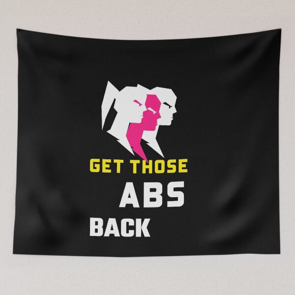 Item preview, Get Those Abs Back gift for workout buddy designed and sold by Radu Matei.