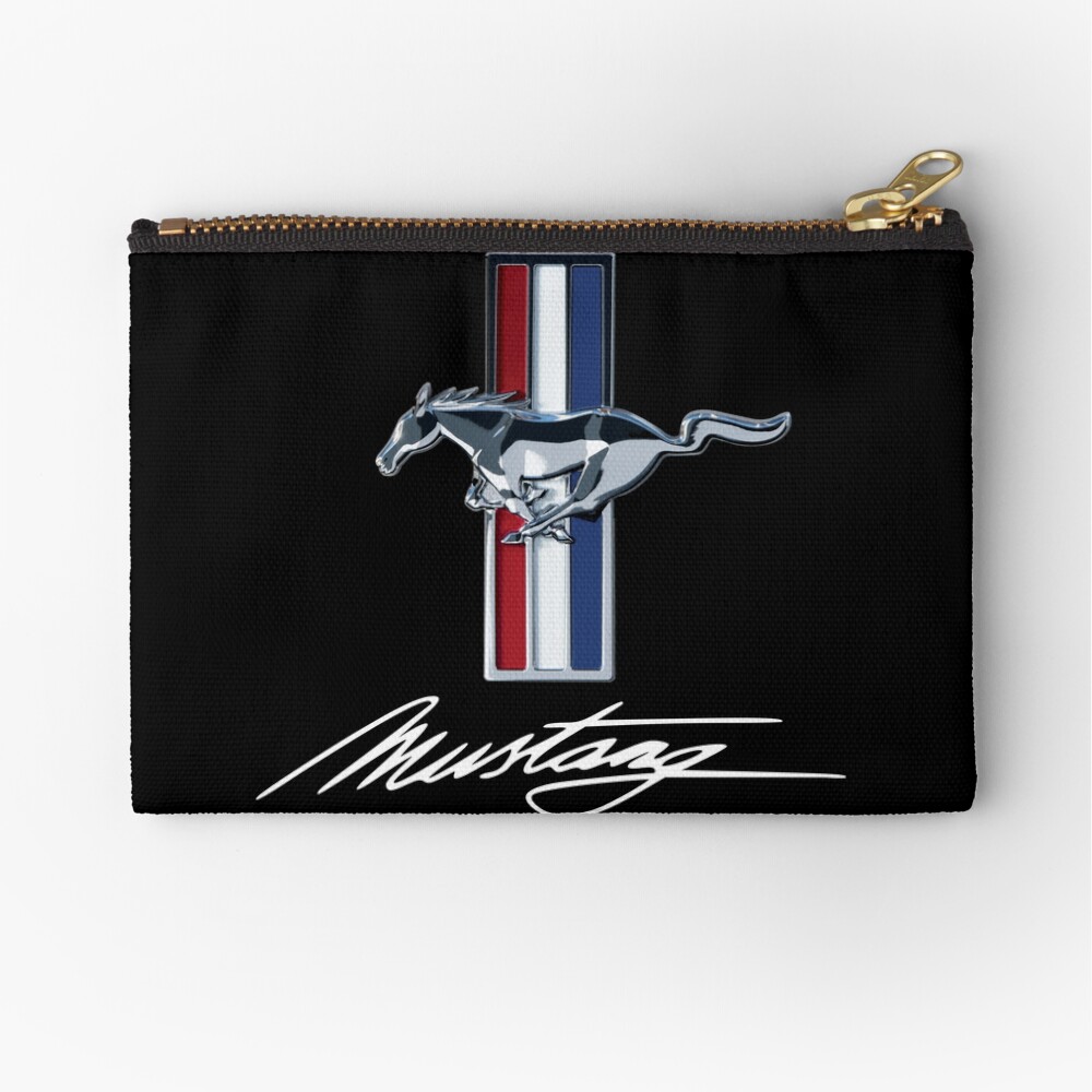 Ford Mustang logo - emblem Zipper Pouch
