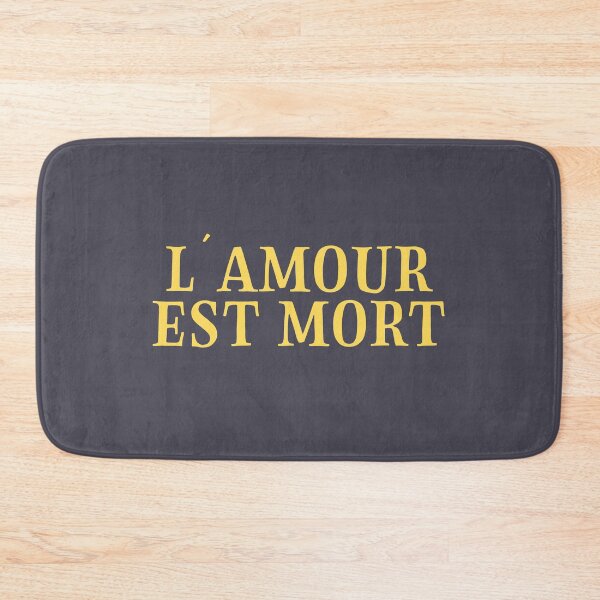 Item preview, L´Amour Est Mort, 2 mustard designed and sold by perezzzoso.