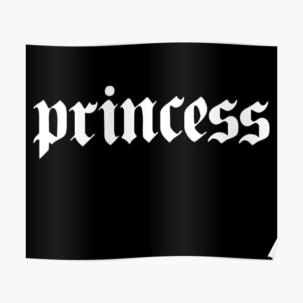 Princess Bdsm Ddlg Little Space Submissive Poster For Sale By Flowerblossoms Redbubble 