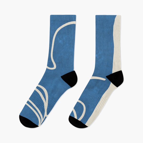 Item preview, Sophisticated Lines on Blue 6 designed and sold by abstracta.