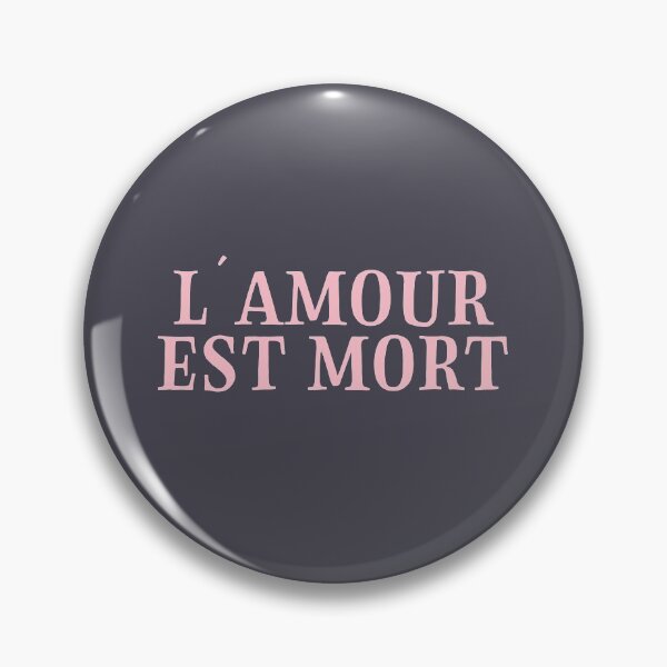 Item preview, L´Amour Est Mort, 2 pink designed and sold by perezzzoso.