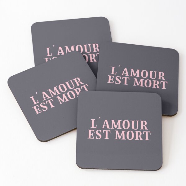Item preview, L´Amour Est Mort, 2 pink designed and sold by perezzzoso.