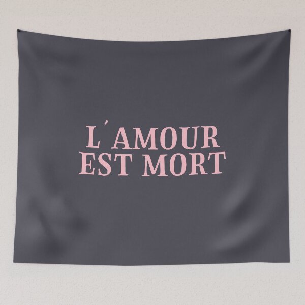 Item preview, L´Amour Est Mort, 2 pink designed and sold by perezzzoso.