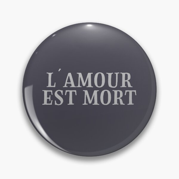 Item preview, L´Amour Est Mort, 2 silver designed and sold by perezzzoso.
