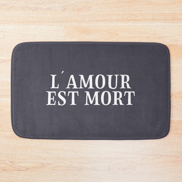 Item preview, L´Amour Est Mort, 2 white designed and sold by perezzzoso.