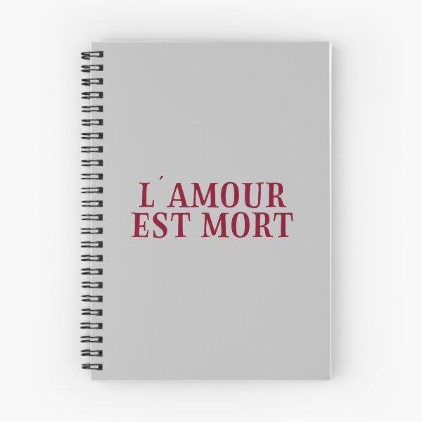 Item preview, L´Amour Est Mort, 2 burgundy designed and sold by perezzzoso.