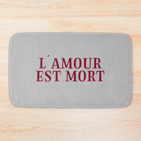Item preview, L´Amour Est Mort, 2 burgundy designed and sold by perezzzoso.