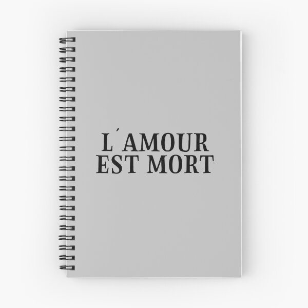 Item preview, L´Amour Est Mort, 2 black designed and sold by perezzzoso.