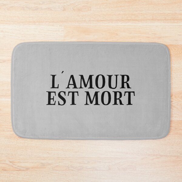 Item preview, L´Amour Est Mort, 2 black designed and sold by perezzzoso.