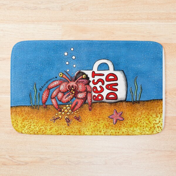 Item preview, Funny Hermit Crab Best Dad designed and sold by Dinalevinart.