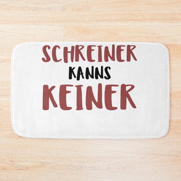 Item preview,  Wie Der  Schreiner  Kanns  Keiner designed and sold by The5thDesign.