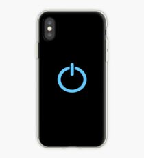 Power Up! - Blue iPhone Case