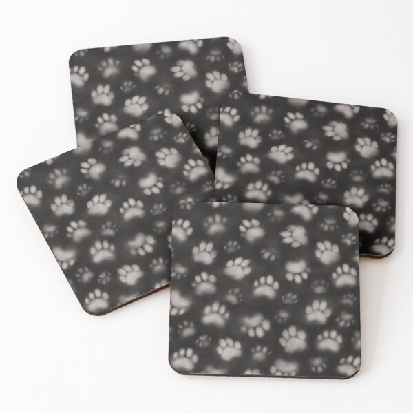 Item preview, Black & White Cute Paws designed and sold by Nuvvola.
