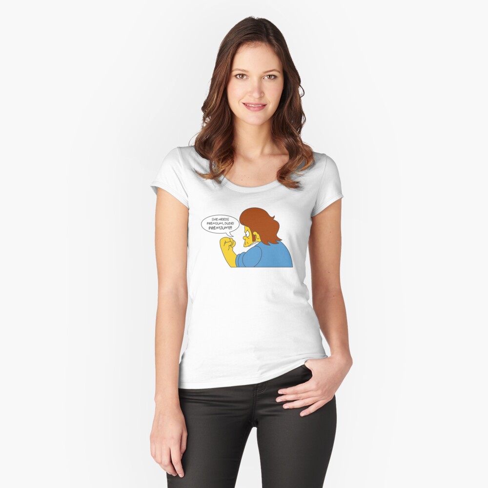 Item preview, Fitted Scoop T-Shirt designed and sold by allenhoang.