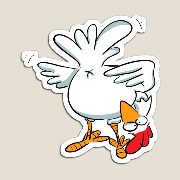 chicken butt Magnet