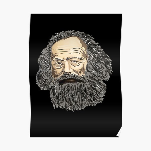 Karl Marx Poster For Sale By Tambustore Redbubble