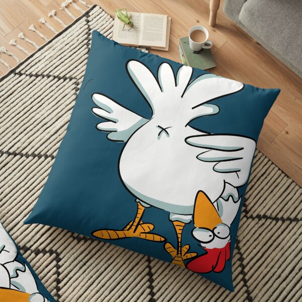 chicken butt Floor Pillow