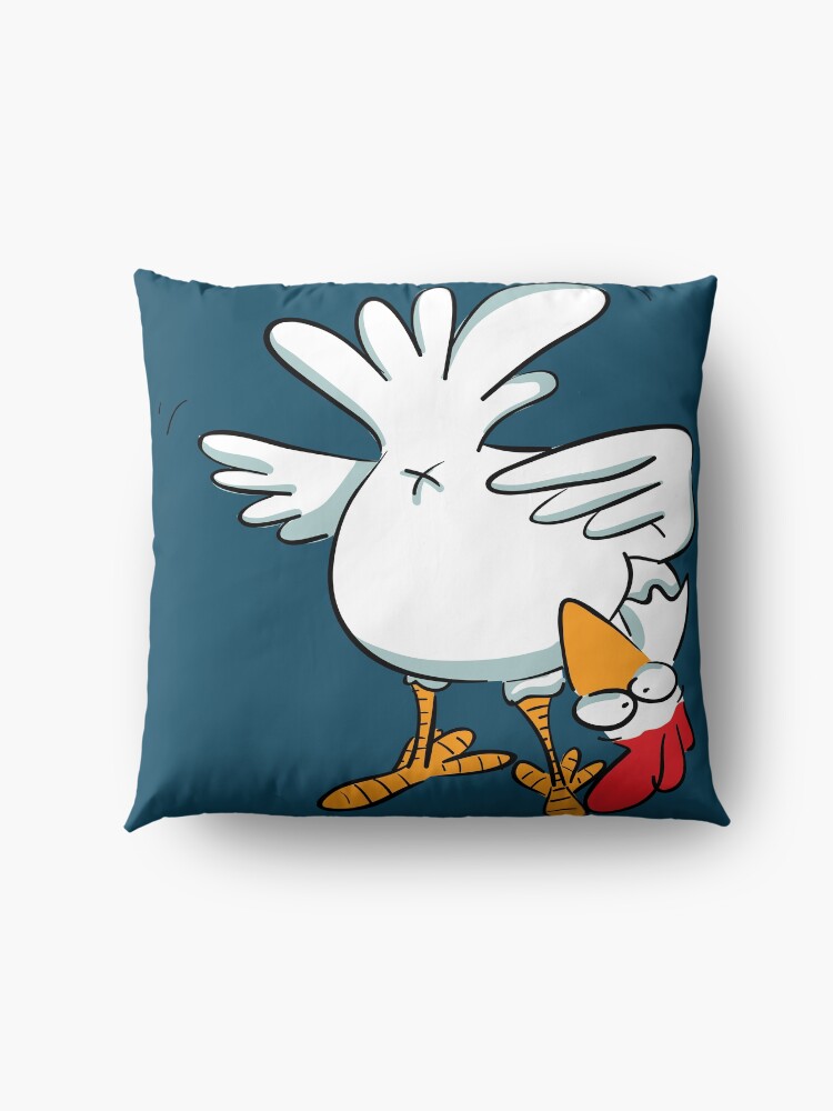 Alternate view of Chicken butt Floor Pillow