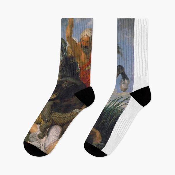 Item preview,  Hippopotamus and Crocodile Hunt - Peter Paul Rubens designed and sold by Vintage Designs +.