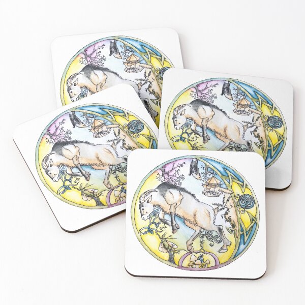 Item preview, Goat Dreamscape designed and sold by Julie Behrens.