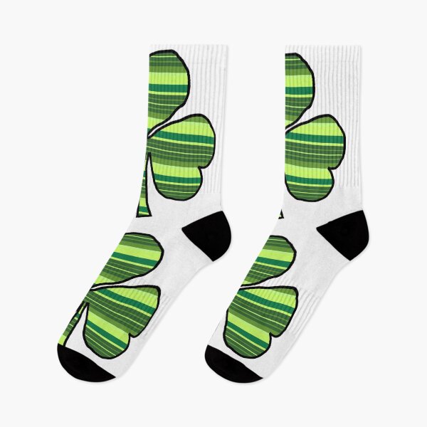 Item preview, Green Striped Shamrock designed and sold by ellenhenry.