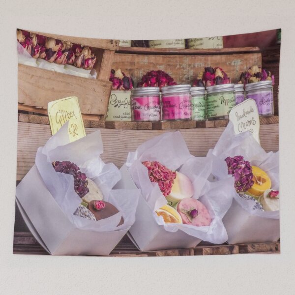 Item preview, Flower Soap Stall designed and sold by NatLeBrunDesign.