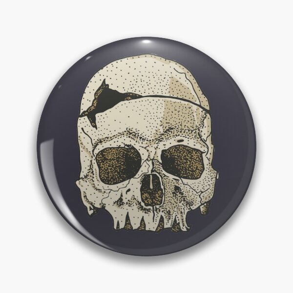 Item preview, Broken Skull designed and sold by Alina Plesia.