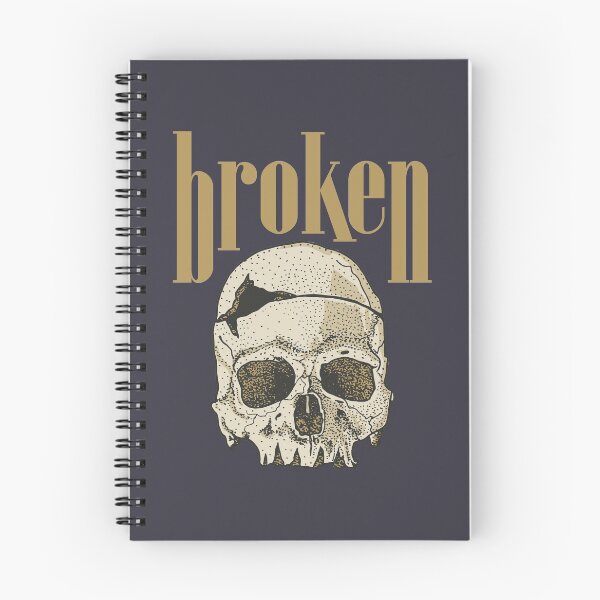 Item preview, Broken Skull designed and sold by Alina Plesia.