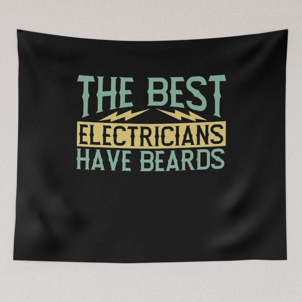 Item preview, Bearded Electrician Beard designed and sold by 4tomic.