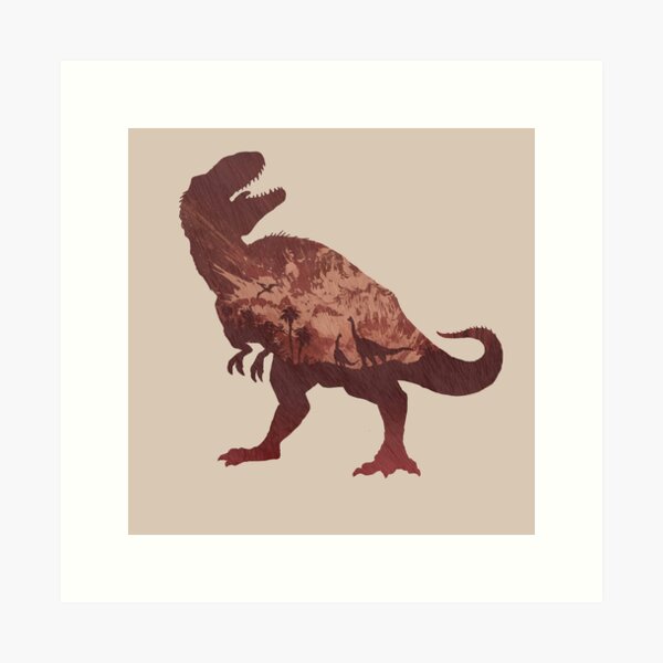 Item preview, T-Rex Asteroid Impact designed and sold by tanimator.