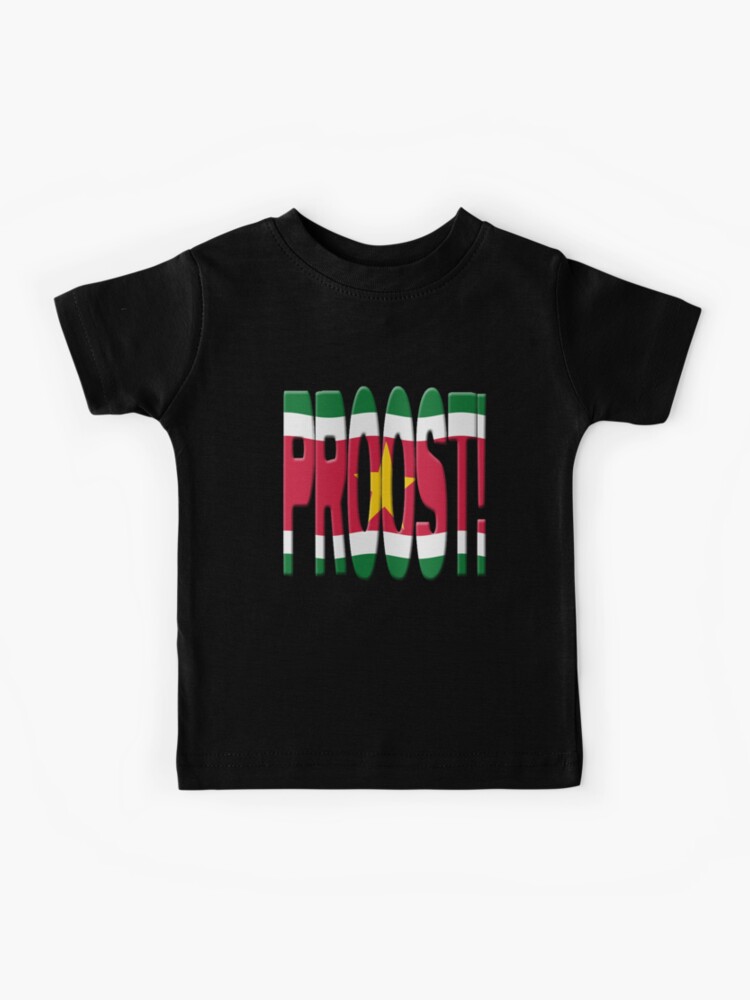 T-shirt enfant for Sale avec l'œuvre « Surinaams proost » de l