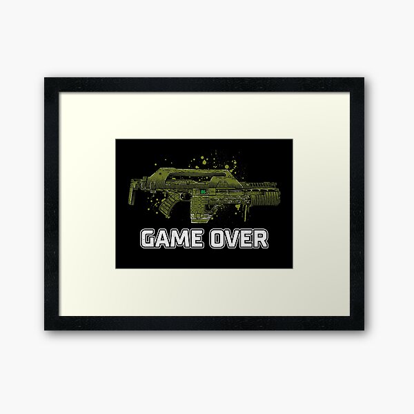 Item preview, Game Over Marines designed and sold by therocketman.