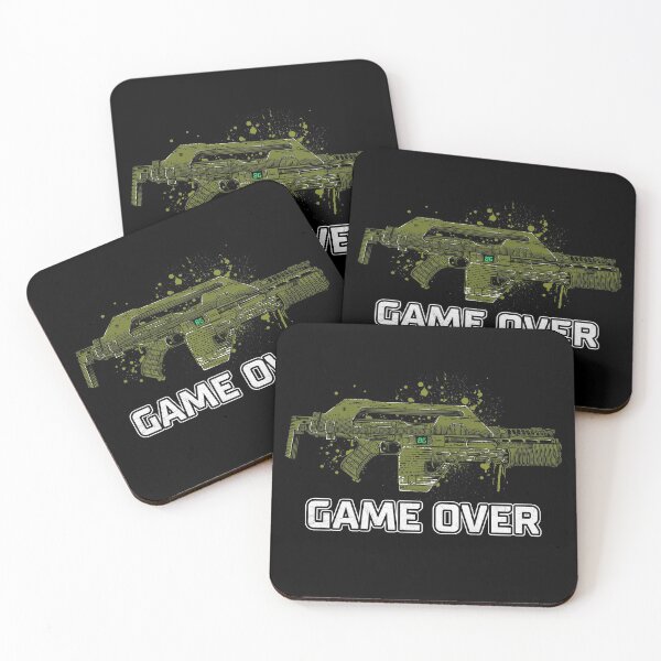 Item preview, Game Over Marines designed and sold by therocketman.